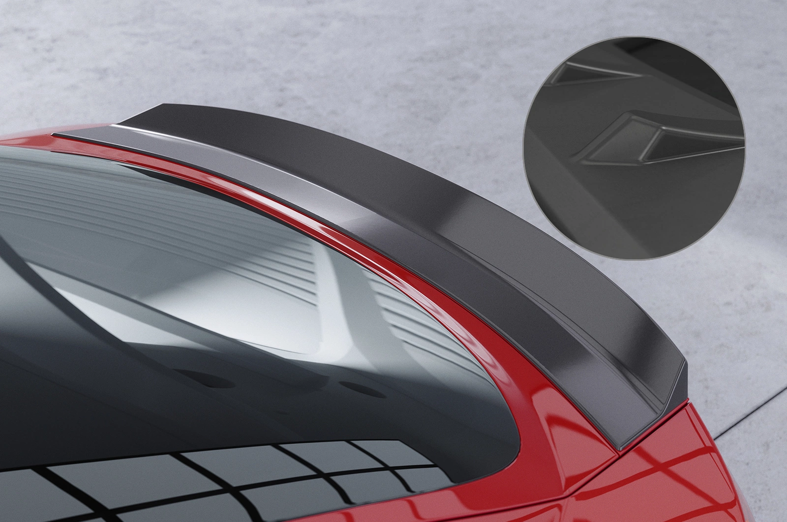 Achterspoiler Audi TT / TTS (FV/8S) Glans Zwart (2014–) CSR