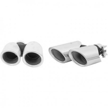 Exhaust tips Porsche Cayenne 958 92A Facelift GTS Look 14-17