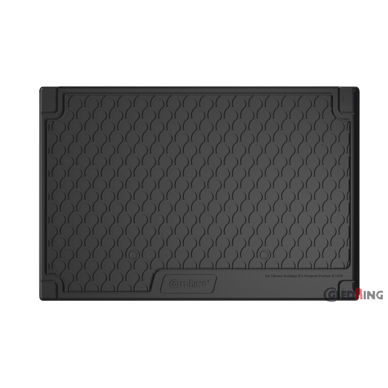 Rubbasol (Rubber) Kofferbakmat  Citroën Berlingo Multispace & Peugeot Partner Tepee 2008-2018