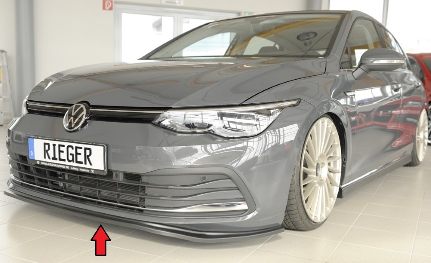 Voorspoiler Volkswagen Golf 8 Rieger