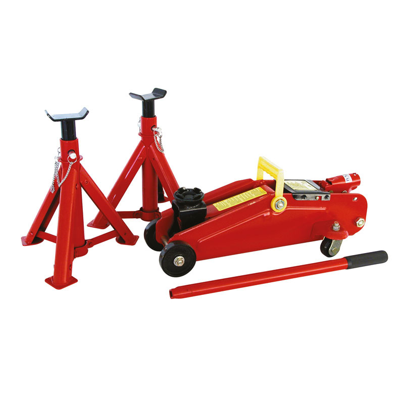 Carpoint Verrijdbare Garagekrik & Assteunen 2000kg