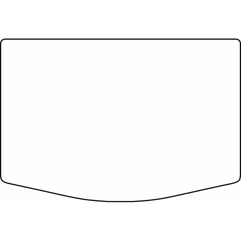 Velours Kofferbakmat  BAIC X35 2023-