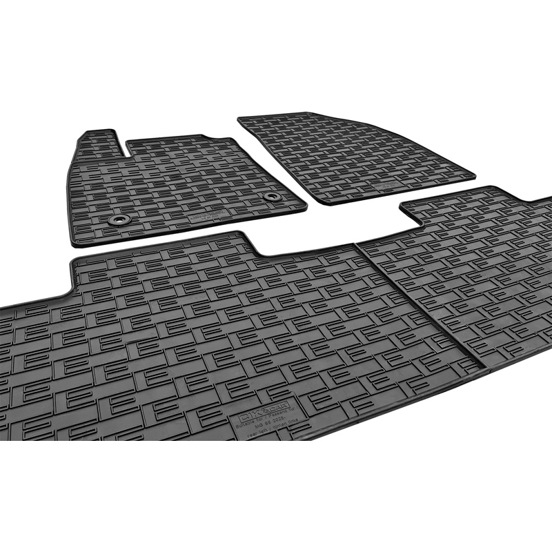 CIKCAR Rubber matten  MG S5 EV 2025- (3-delig + montagesysteem)