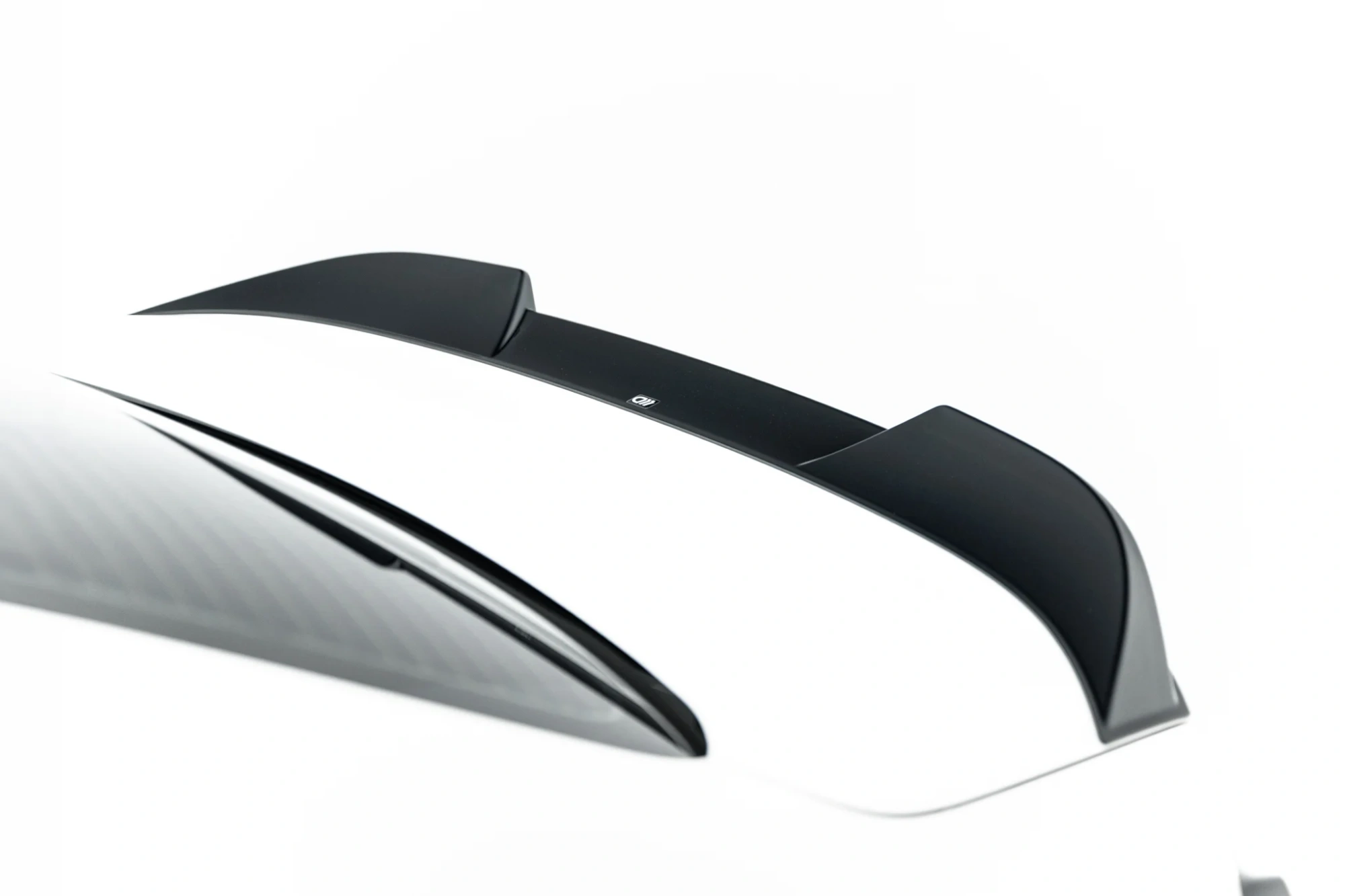 Spoiler 3d passend voor BMW 2 Coupe G42 / M2 G87 Maxton Glans Zwart