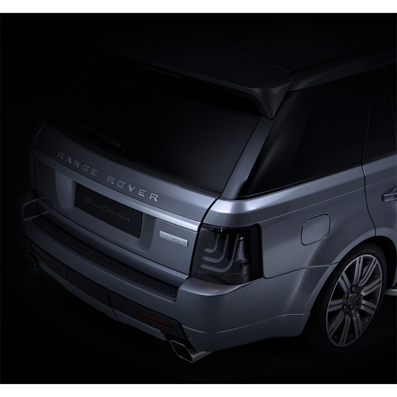 Glohh GL-3 Dynamic LED Achterlichten  Range Rover Sport L320 2005-2009 & 2010-2013 - Zwart