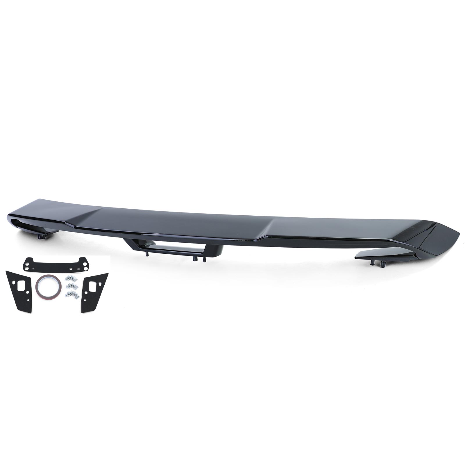 Spoiler Ford Mustang 15-20 GT500 Look Glans Zwart