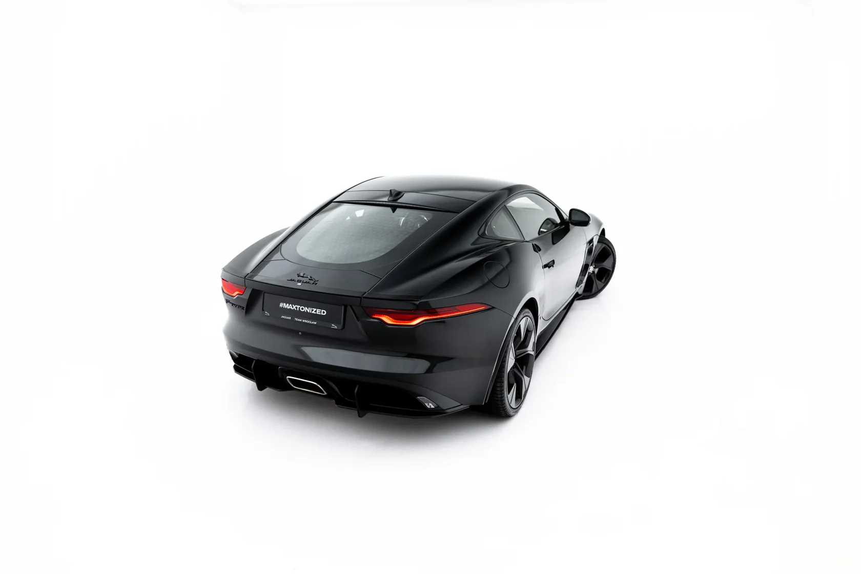 Spoiler Cap Jaguar F-Type X152 Facelift 2 Glans Zwart