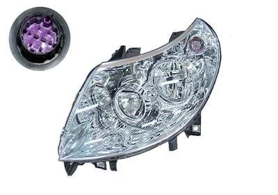 koplamp, Bosch, H1+H7, elektr verstelb, incl stelmotortje, recht