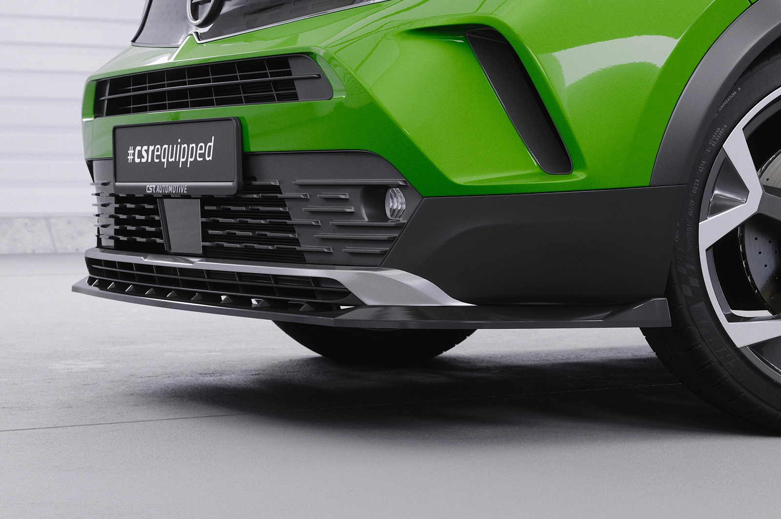 Voorspoiler Opel Mokka B / Mokka-e glans zwart – CSR Automotive