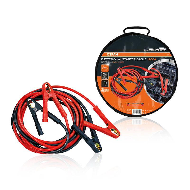Osram BATTERYstart 1200A - Startkabels