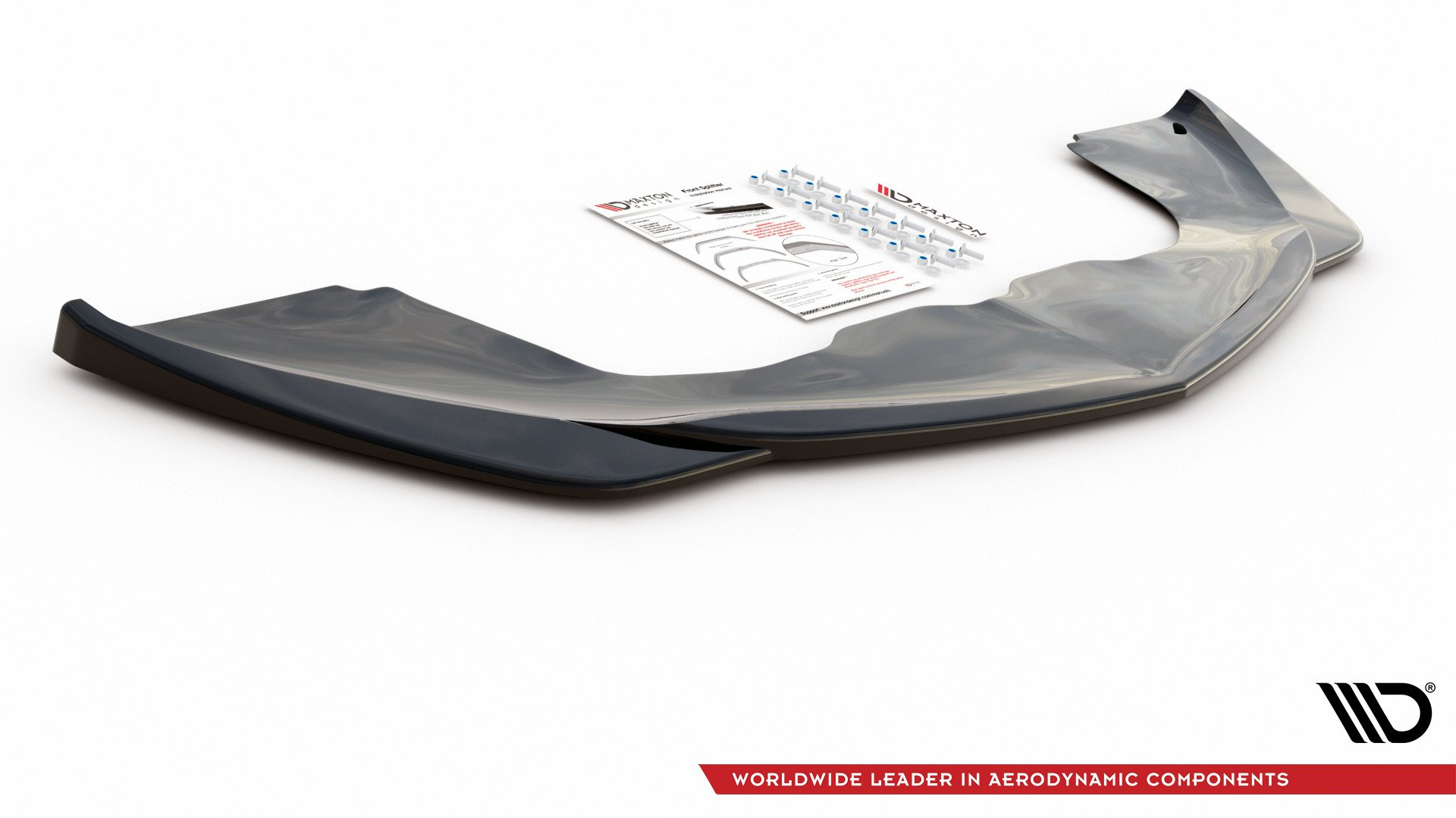 Voorspoiler Alfa Romeo 4C Maxton Glans Zwart
