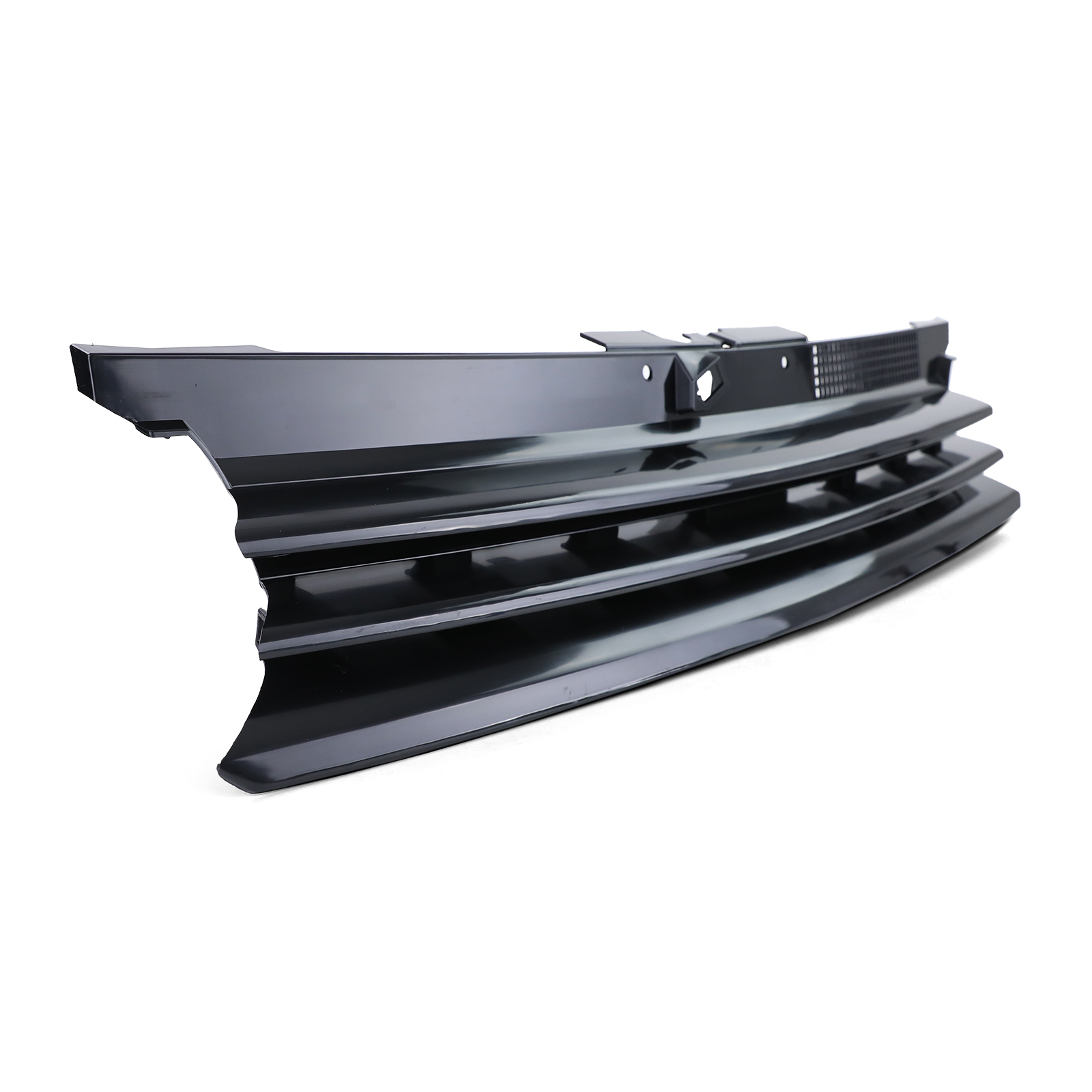 Grill zonder Embleem VW Golf IV met onderrand zwart