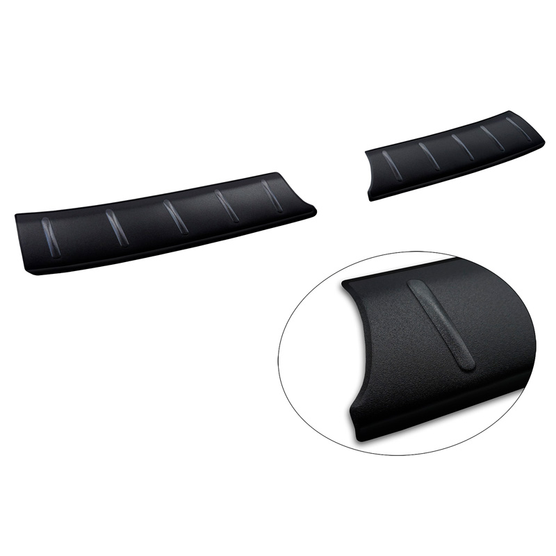 Matzwart RVS Achterbumperprotector  Suzuki Swift VI 2024- 'Ribs'