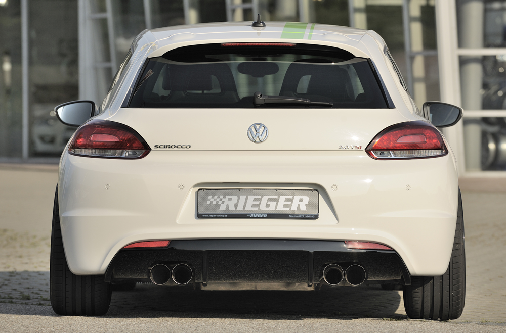 Achterbumperaanzet VW Scirocco III Rieger Tuning