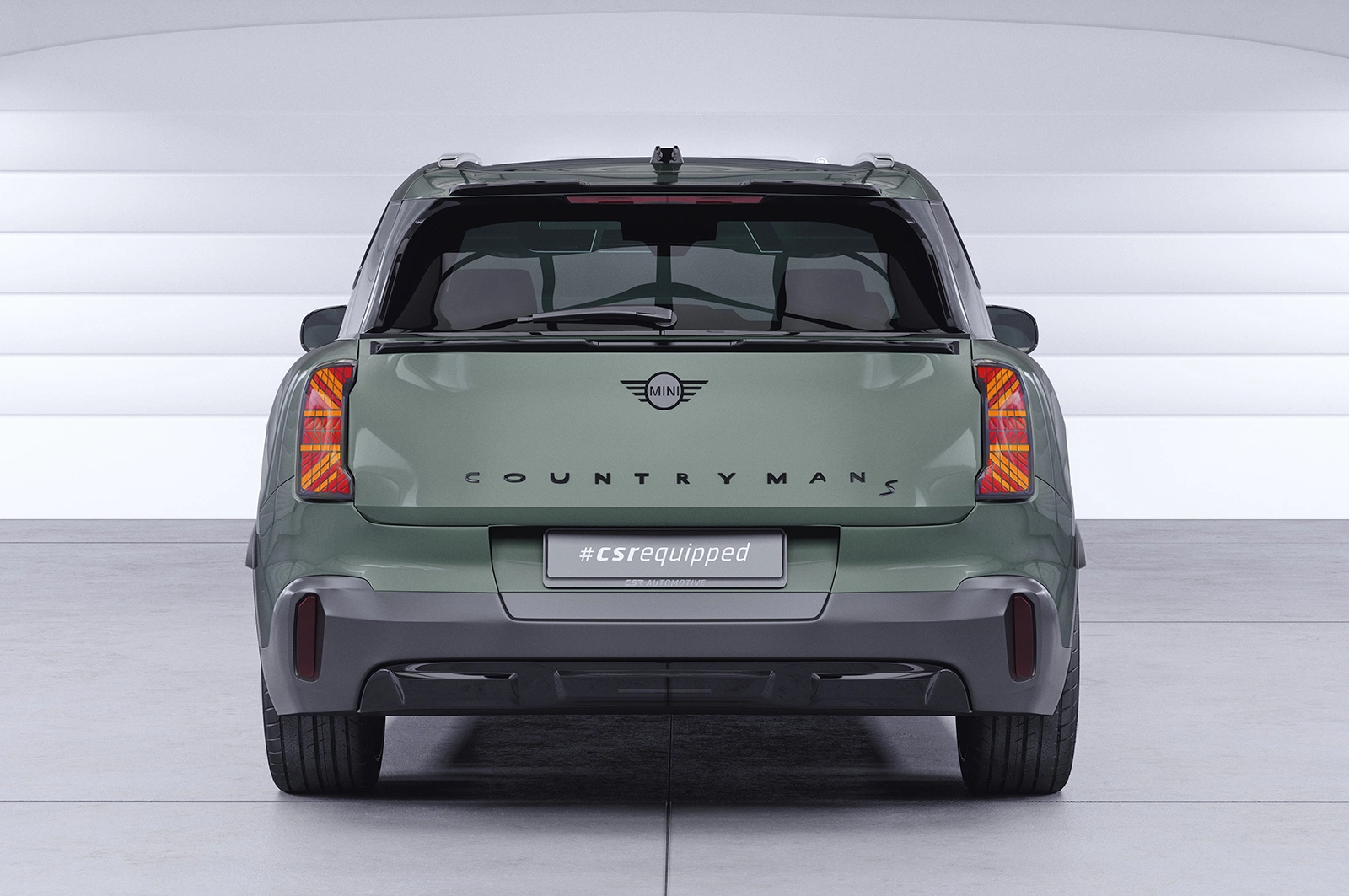 Achterspoiler Mini Countryman III (U25) glans zwart