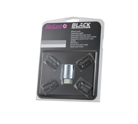 McGard Slotmoeren zwart 12x1.25 32,5mm/19