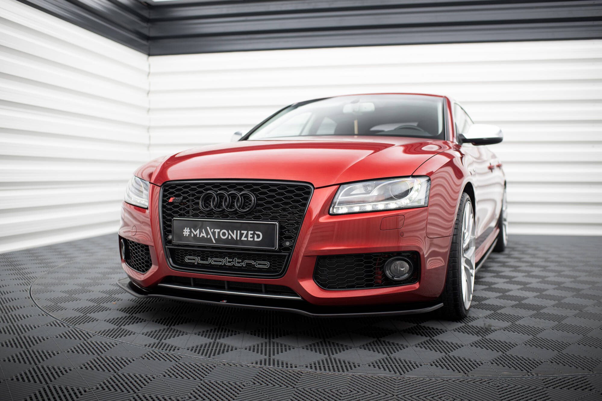 Bodykit Audi S5 Sportback 8T Maxton Glanzend zwart