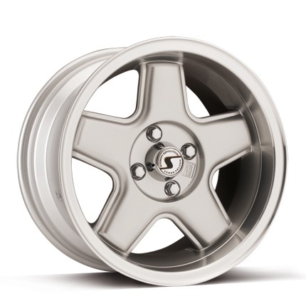 Velgen Schmidt Retro-ML High Gloss zilver 8x15 4x108 ET25
