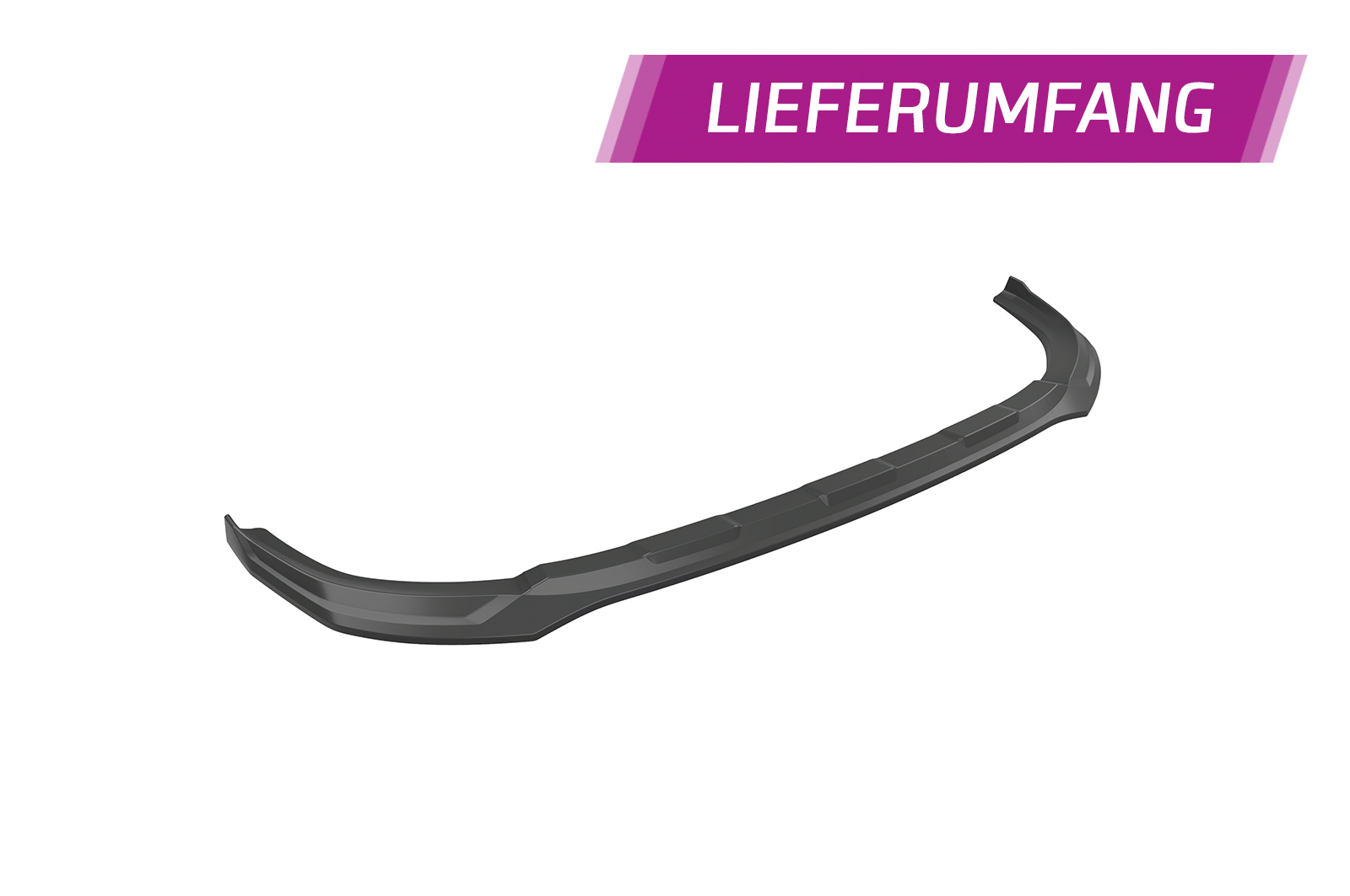 Voorspoiler Audi A6 C8 (Typ F2) Allroad CSR Glans Zwart