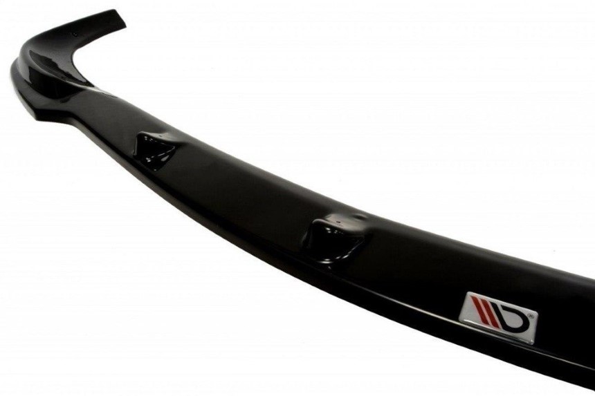 Voorspoiler Mercedes CLK W209 Maxton Design glans zwart