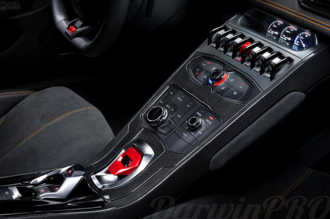Lamborghini Huracan LP610/LP580 Autoclave Carbon Fiber Middenconsole 2015-2019
