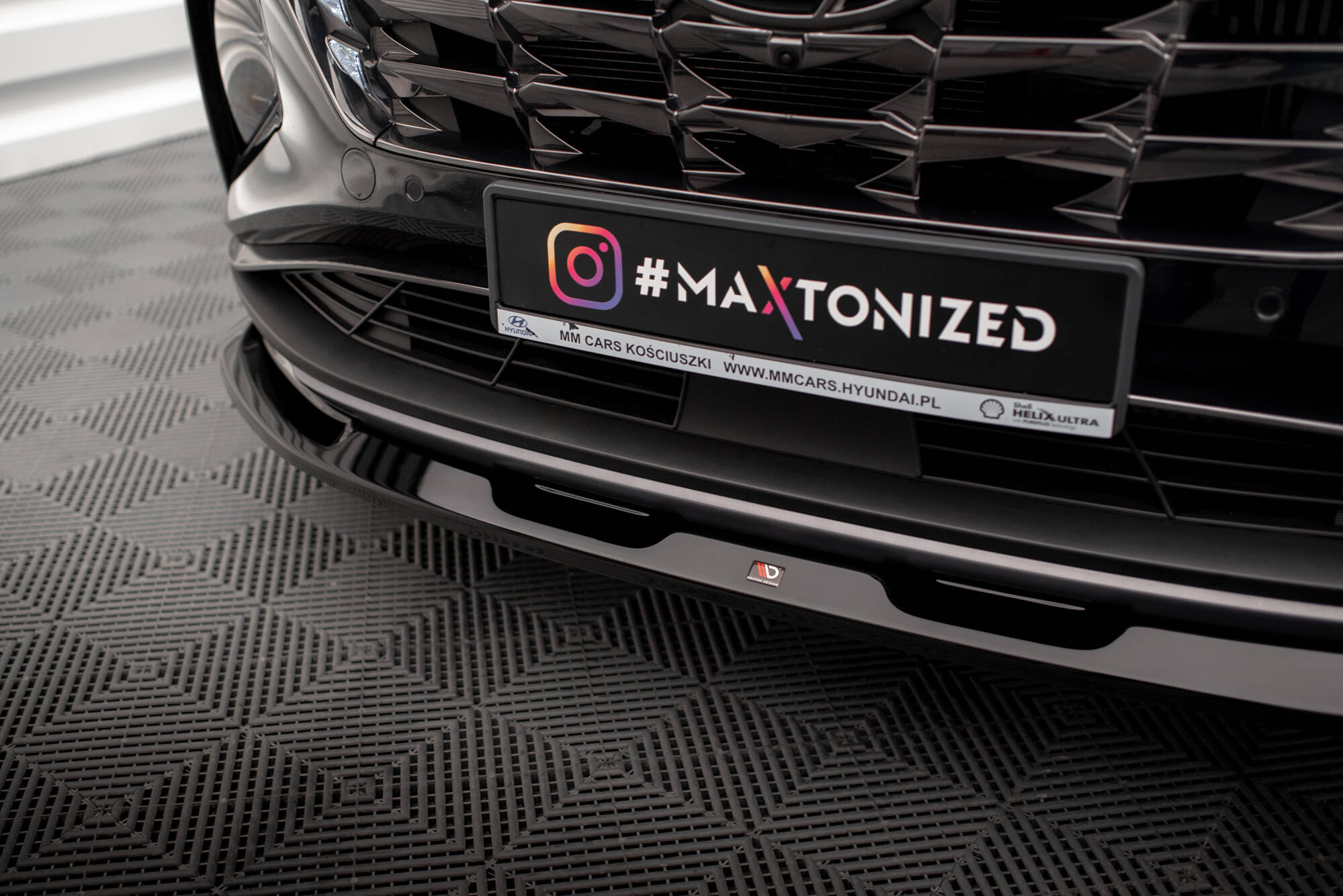 Bodykit Hyundai Tucson MK4 Maxton Glanzend zwart