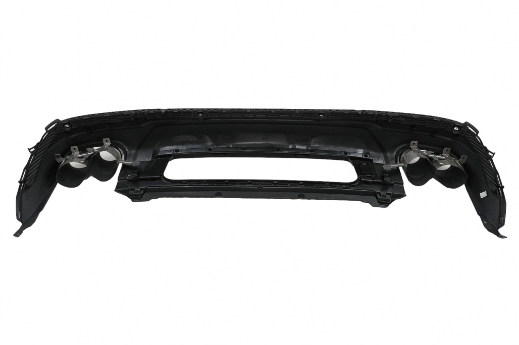 Diffuser Audi Q7 SUV 4M Facelift (2020-up) SQ7 Design Zwart