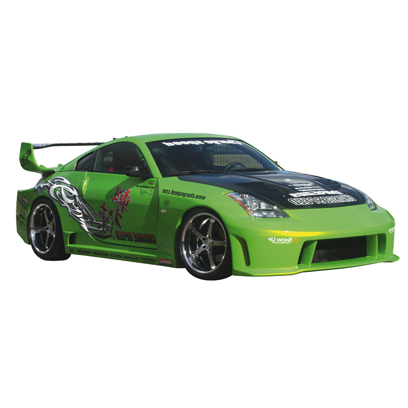 Chargespeed Breedbouwset 'Wide-Body'  Nissan 350Z Z33 'Super GT' (FRP)