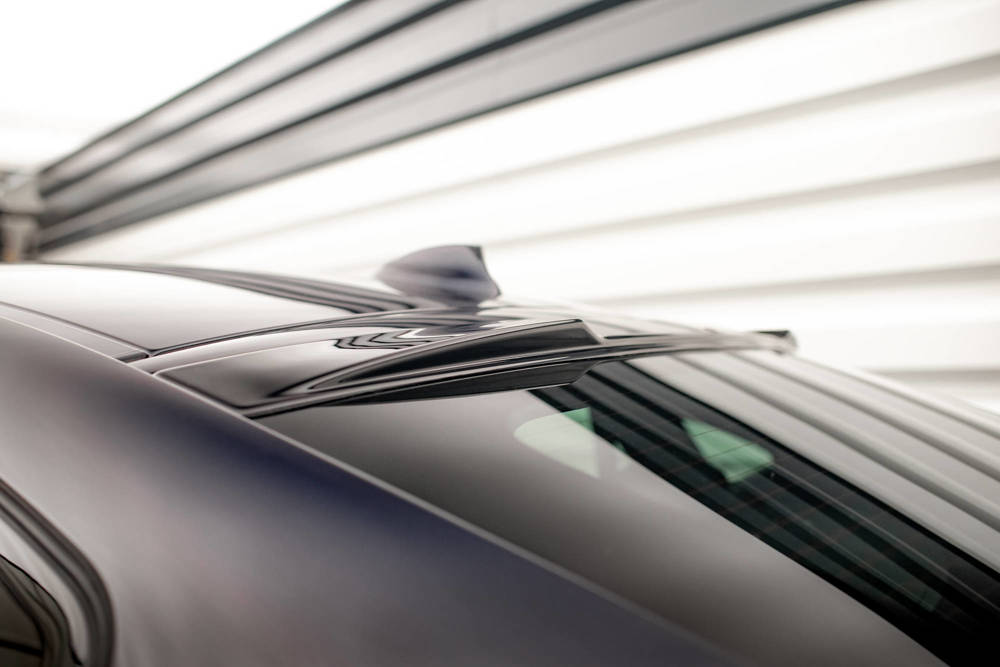 Spoiler BMW X6 M pakket F16 Maxton Glans Zwart