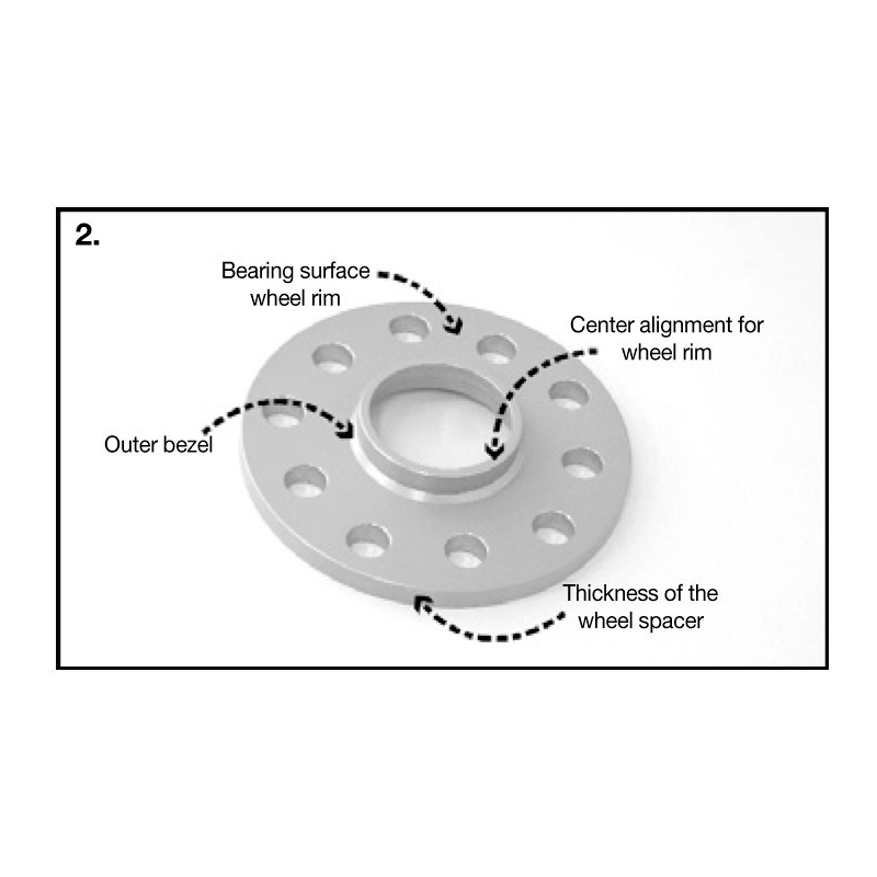 H&R DR-Systeem Spoorverbrederset 36mm per as - Steekmaat 4x108 - Naaf 65,1mm - Boutmaat M12x1,25 -   Alfa/Opel