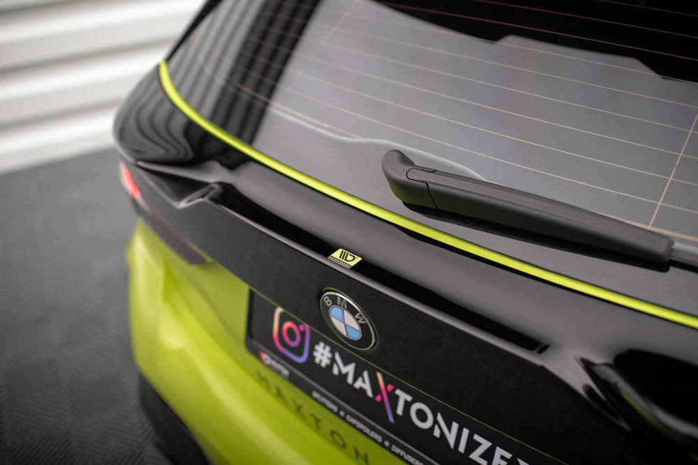 Spoiler BMW 1 F40 M Pakket & M135i Maxton Glans Zwart