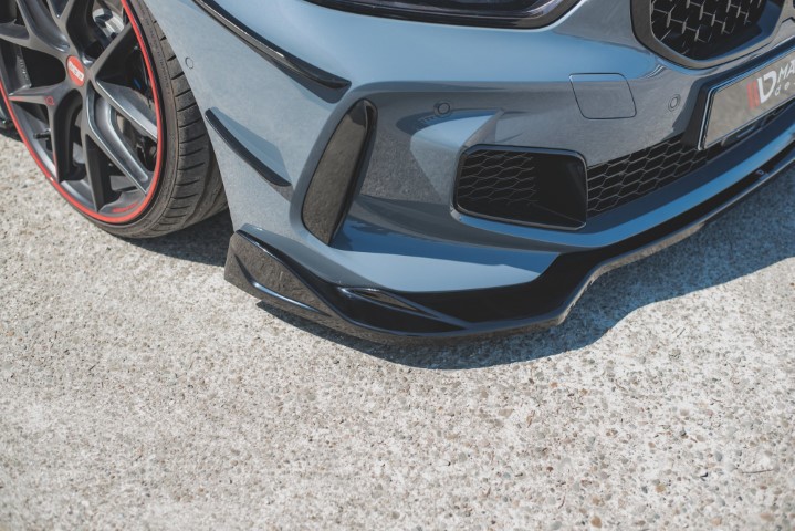 Voorspoiler BMW 1 Serie F40 M-Pack/ M135i Glans Zwart V5