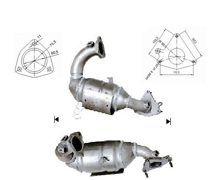 Renault LAGUNA 2.0i Turbo 1998 cc 125 Kw / 170 cv F4R Magnaflow