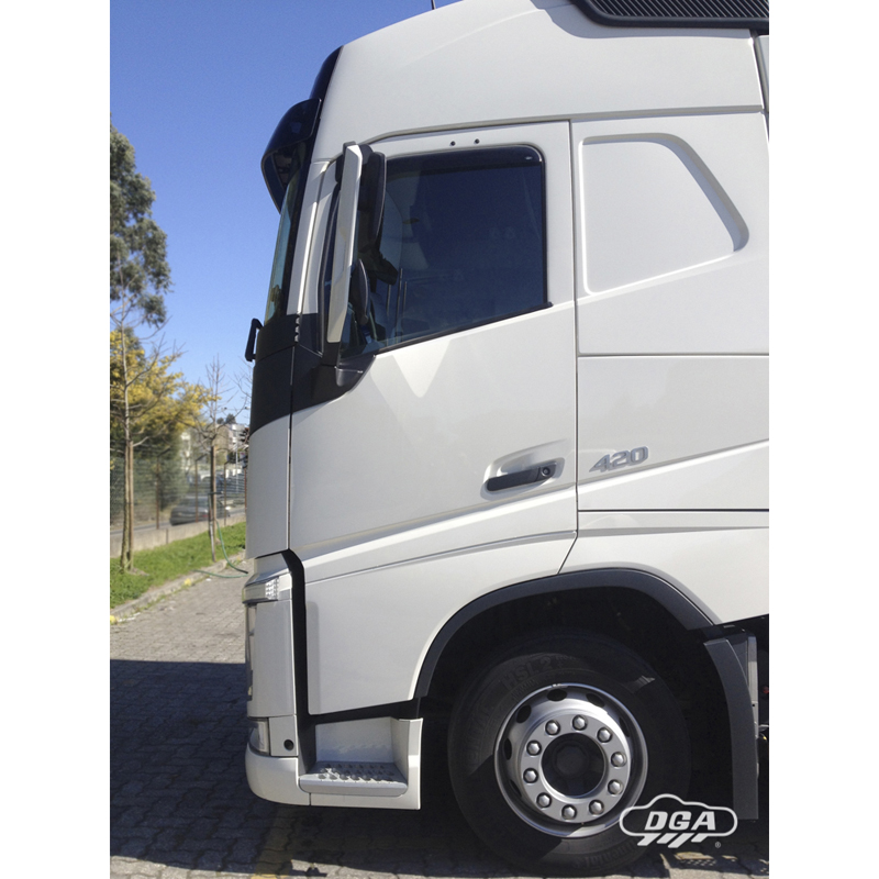DGA Zijwindschermen  Volvo FH 2013- & FMX 2020- (2-delig)