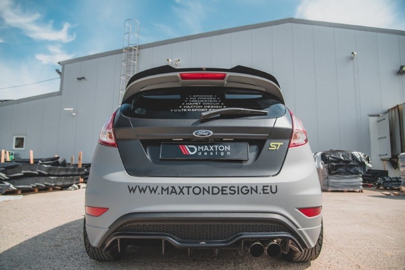 Spoiler Ford Fiesta ST Mk7 Facelift 2013-2016 Maxton Glans Zwart