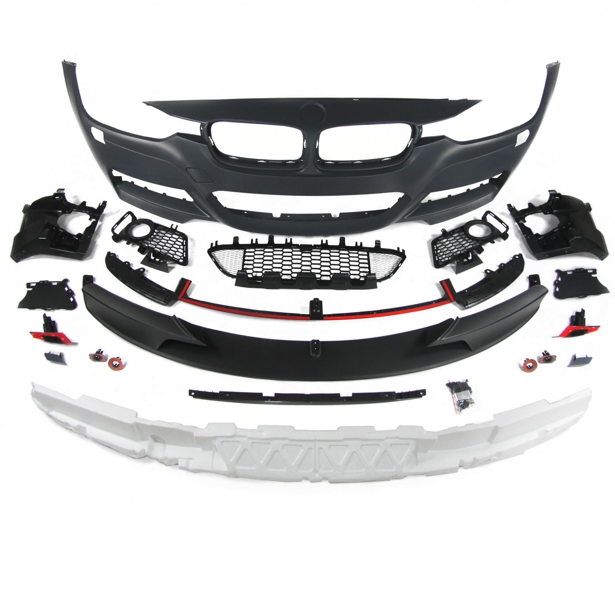 Voorbumper BMW 3-serie F30 11- M-look ABS kunststof