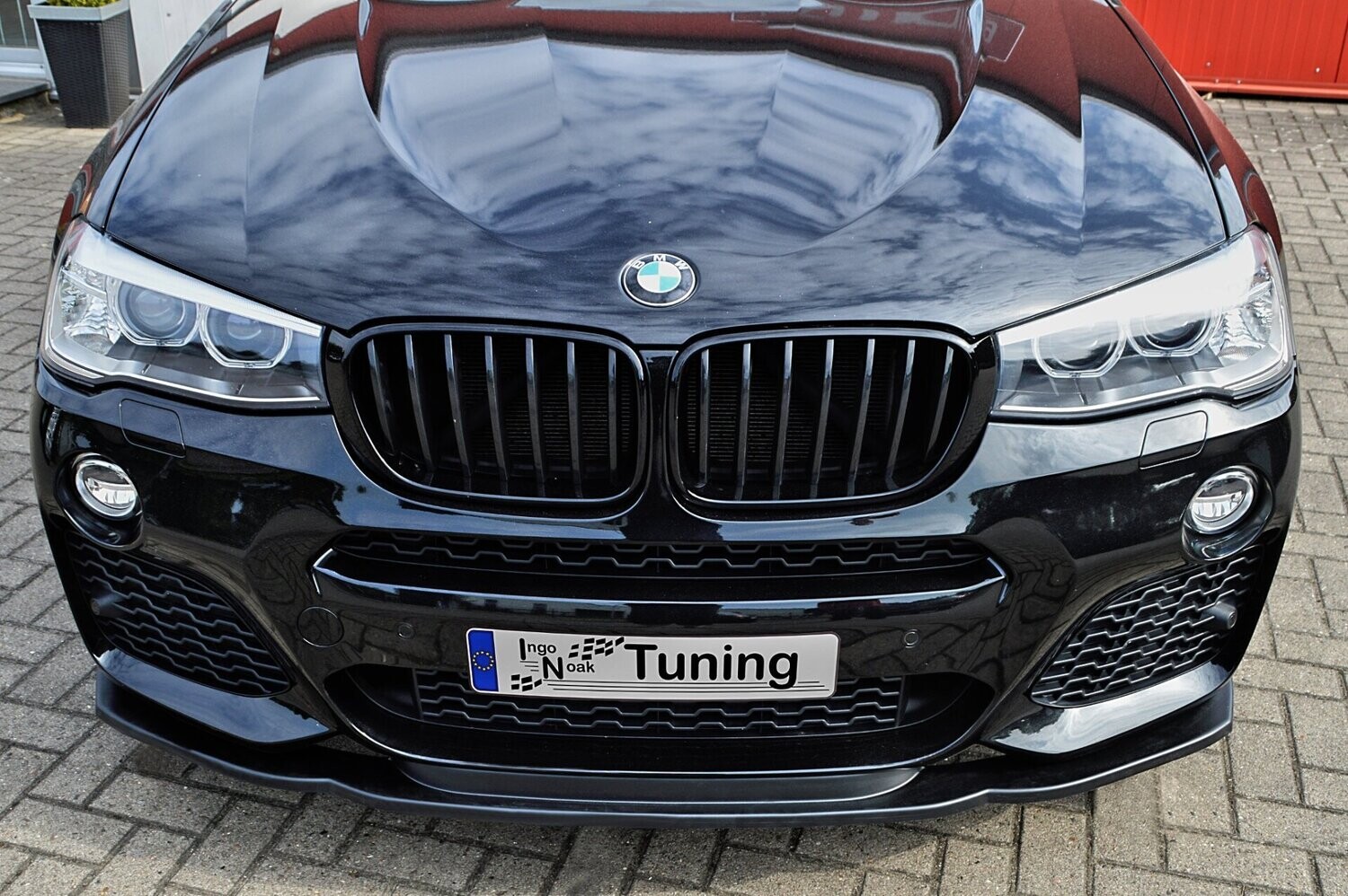 Voorspoilerlip BMW X3/X4 F25 F26 + M pakket