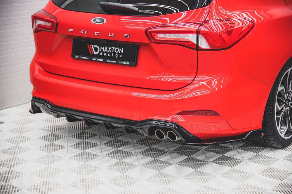 Diffusor Ford Focus MK4 ESTATE ST-LINE 2018- Gloss Black