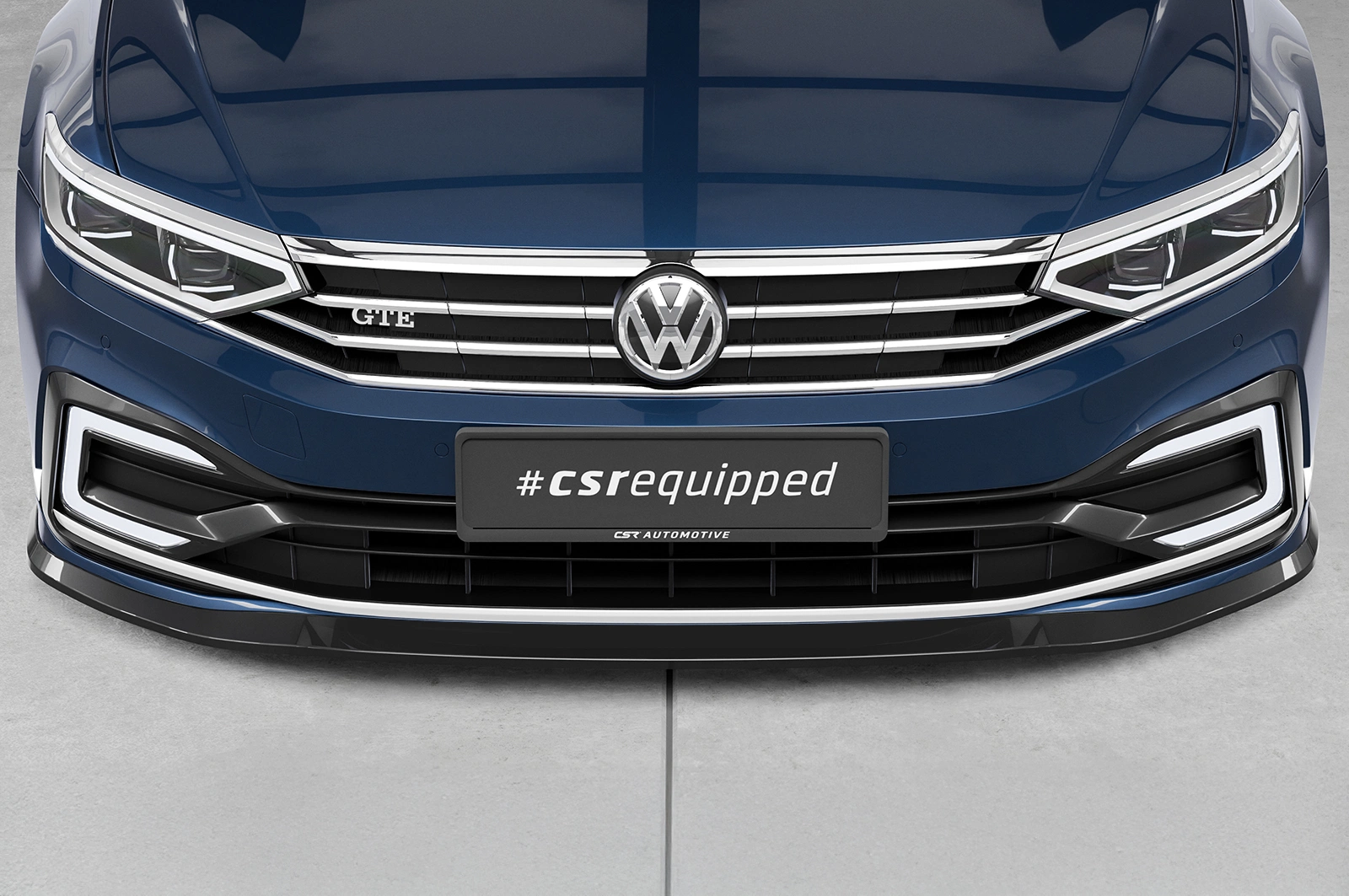 Voorspoiler VW Passat B8 Typ 3G GTE R-Line facelift 7/2019-2024