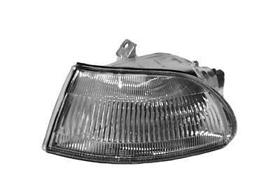 knipperlicht, wit, 4 drs Sedan, links Honda Civic, 1991-1995, 3