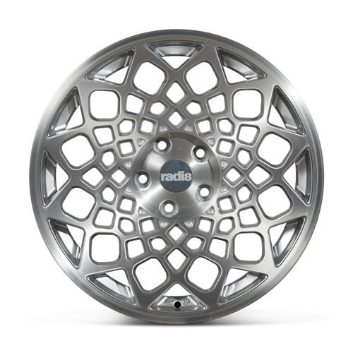 RADI8 B12 8.5/10.0x19 5X112 45 Matt silver/Machine face 66,6 Bre