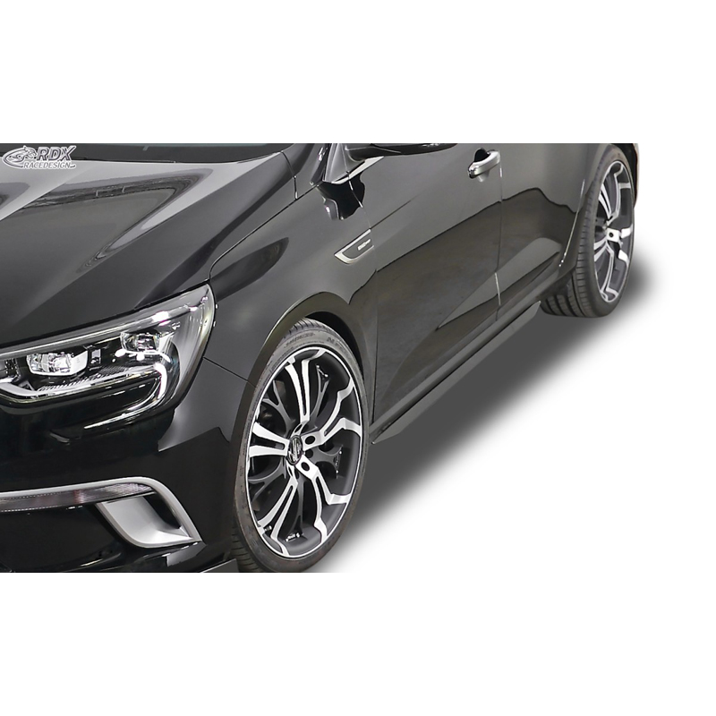 Sideskirts 'Slim'  Renault Megane IV 5-deurs/Grandtour 2016- (ABS zwart glanzend)