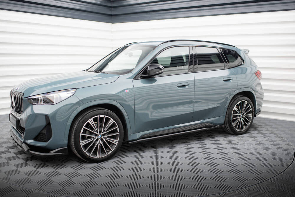 Zijskirts BMW X1 M Pakket U11 Maxton Glans Zwart
