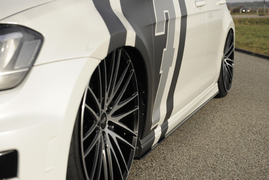 Zijskirts VW Golf 7 R-line Rieger