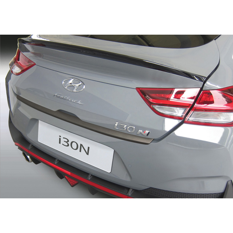 ABS Achterbumper beschermlijst  Hyundai i30/i30N Fastback 2018-2020 Zwart