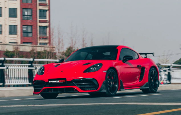 Porsche 718 Cayman/Boxster BKSS Style Deels Carbon Fiber Body Kit 2017-2020