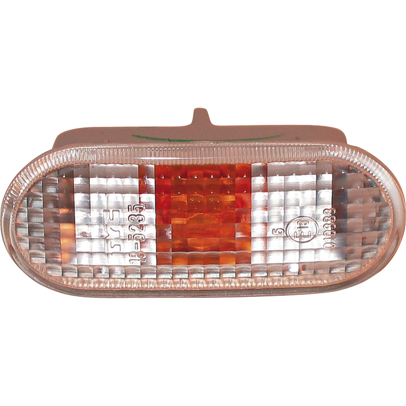 Set Zijknipperlichten  Volkswagen/Seat diverse modellen 1996- - Wit (haakse aansluiting)