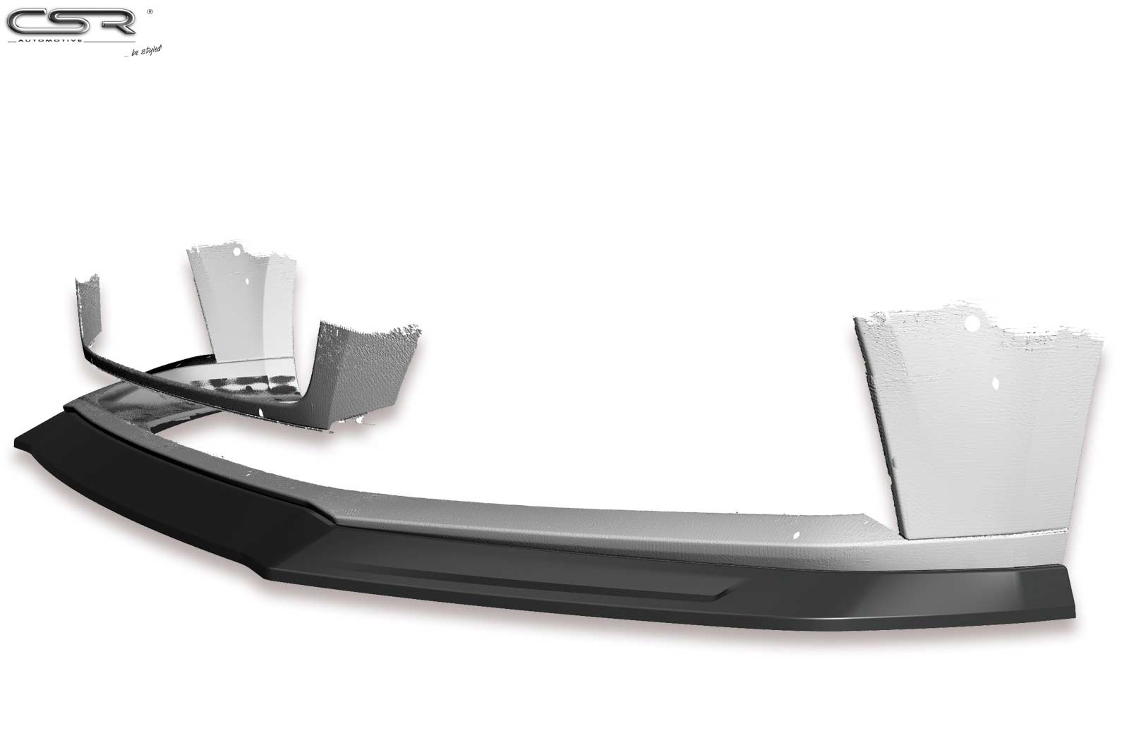 Voorspoiler passend voor Audi A5 F5 S-Line / S5 F5 Glans Zwart – 06/2016–2019