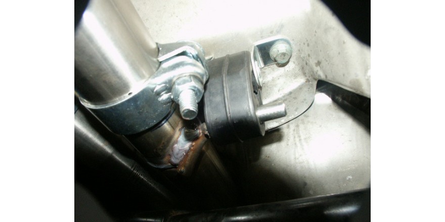 VW Golf IV 3-drsig Einddemper Side Pipe - 2x70 Typ 10 Uitgang vo