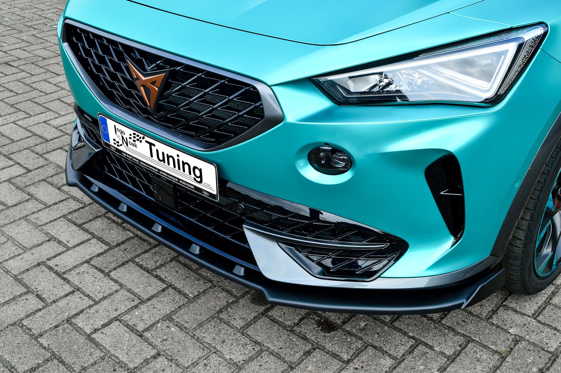Voorspoiler lip met vleugel Cupra Formentor 2020-